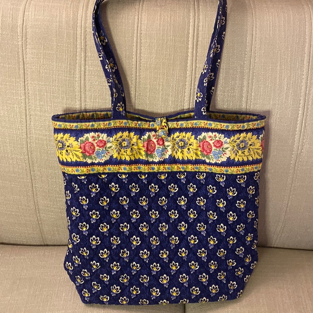 Vera Bradley quilted tote bag